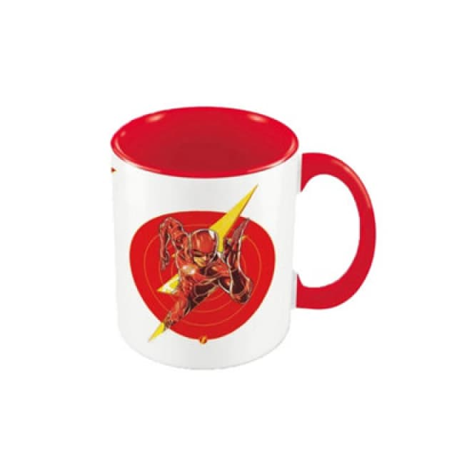 The Flash The Flash Circle Mug in Red Red One Size Unisex 5063377377613