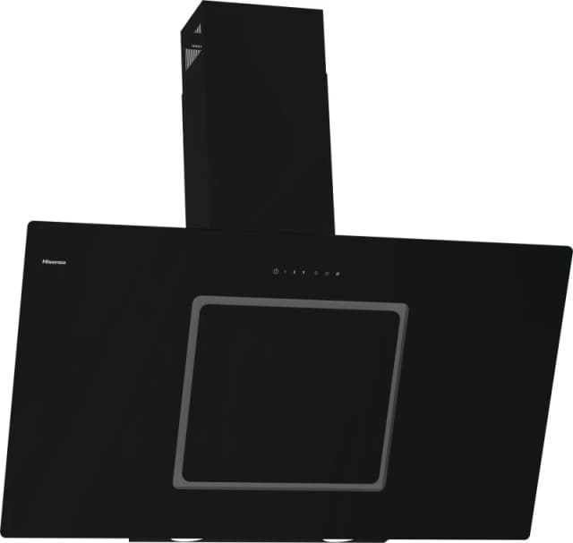 Hisense 100cm Angled Cooker Hood - Black 745127 Black