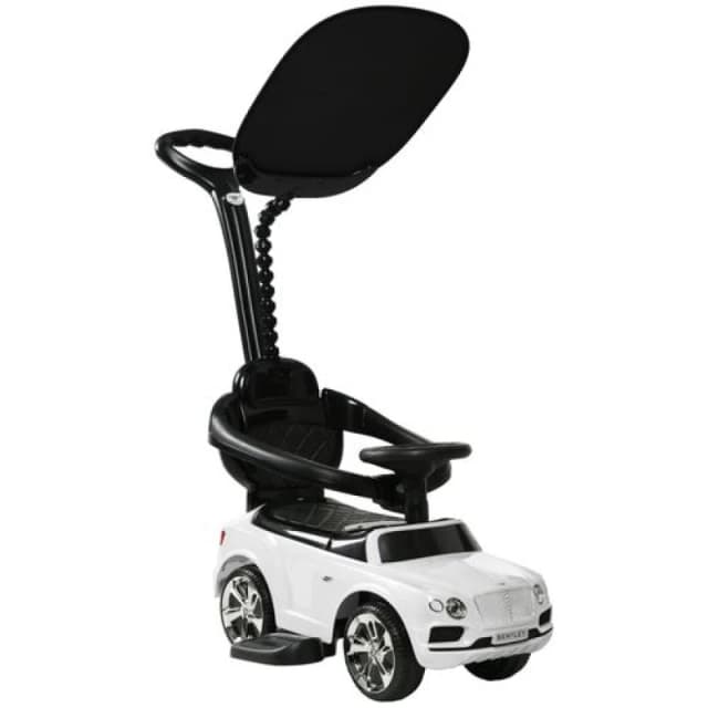 Aiyaplay Bentley Bentayga Licensed Baby Push Car - White 370-317V00WT