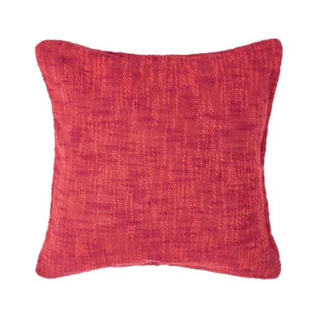Homescapes Nirvana Cotton Orange Cushion Cover, 60 X 60 Cm