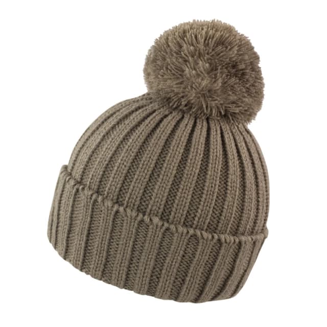 Result Result Men Winter Essentials HDi Quest Knitted Beanie Hat in Brown Brown One Size Male 5054752307950