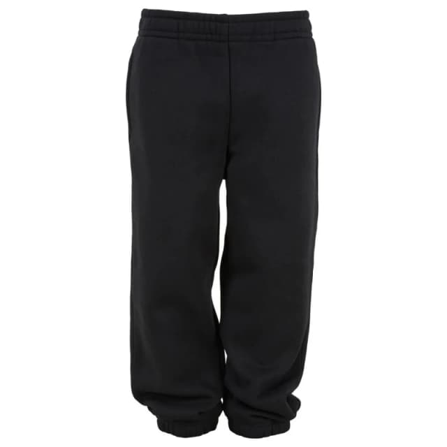 Build Your Brand Fluffy Sweatpants in Black Size: 4-6 Years Black Unisex 4-6 Years