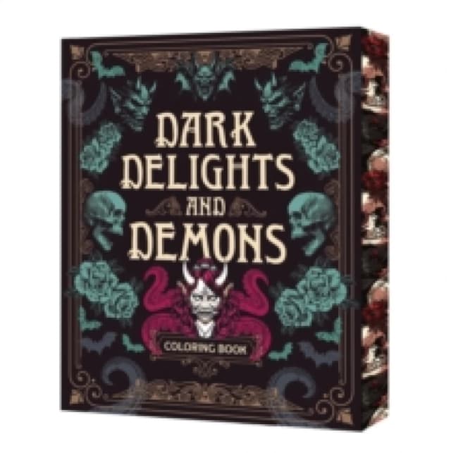 Dark Delights and Demons Coloring Book. Paperback. By Editors of Chartwell Books Books