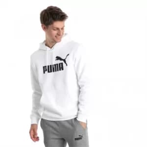 PUMA Essentials Fleece Mens Hoodie, White, size 2X Large, Clothing