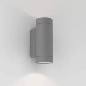 Dartmouth LED Outdoor Wall Light Textured Grey IP54, GU10