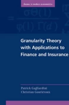 Granularity Theory with Applications to Finance and Insurance by Patrick Gagliardini Hardback