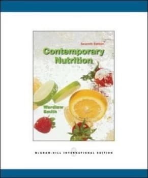 Contemporary Nutrition by Gordon M Wardlaw Paperback