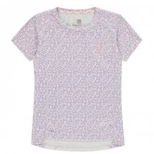 Karrimor X Race Short Sleeve T Shirt Junior Girls - Orchard AOP