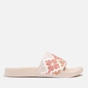 Kate Spade New York Womens Olympia Slide Sandals - Multi/Optic White - UK 3.5