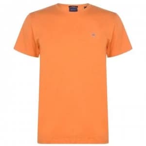 Gant Crew Logo T Shirt - Orange 812