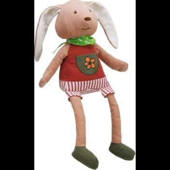 Miss Rabbit Woven Fabric Plush