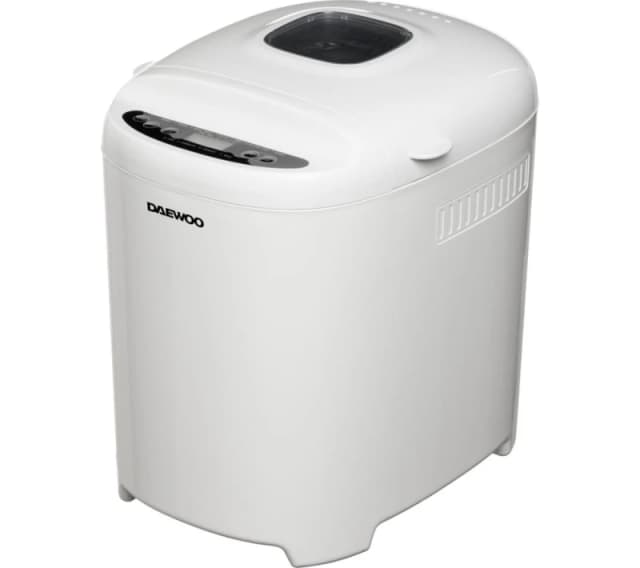 Daewoo Daewoo 2lb Bread Maker Machine 11 Programs 700/900g Timer Gluten Free in White White One Size Unisex 5024996990621