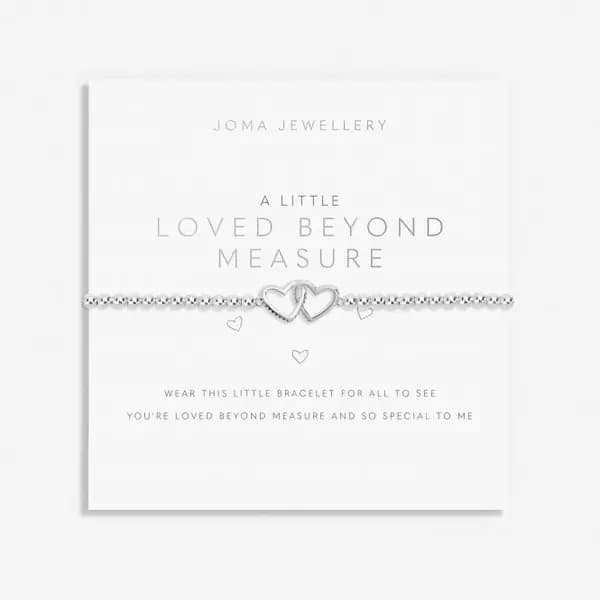 A Little Loved Beyond Measure Silver Plated 17.5cm Bracelet 7020