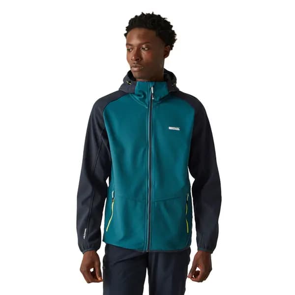 Regatta Mens Arec Iii Warm Backed Hooded Softshell Jacket L - Chest 41-42' (104-106.5cm)