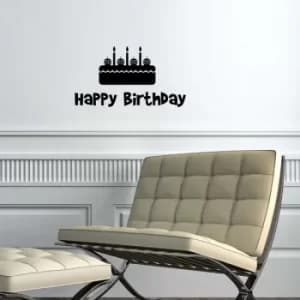 KBS-122 Black Decorative Wall Sticker