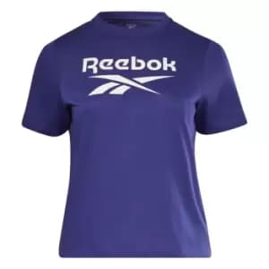 Reebok T-Shirt Womens - Purple