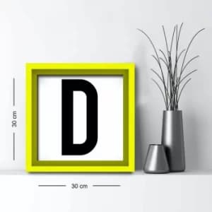 3030AHS-077s Multicolor Decorative Framed MDF Painting