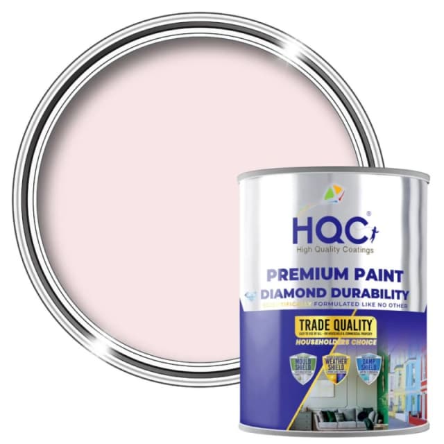 HQC PAINTS Barn Paint - 20L - Best Exterior Wood Paint for Barns, Fences & Gates in Baby Pink Baby Pink Unisex 20L