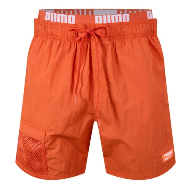 Puma Swim Shorts Mens - Red Red XS