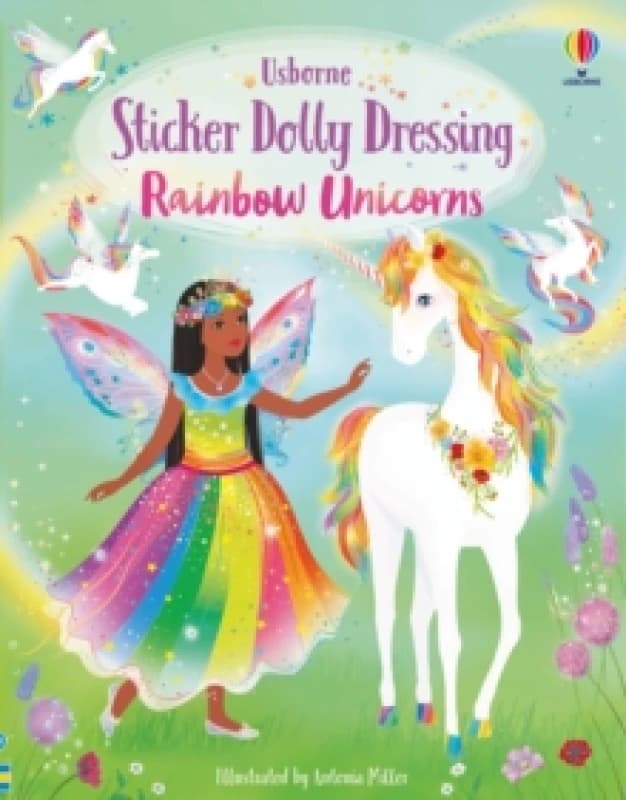 Sticker Dolly Dressing Rainbow Unicorns Paperback / softback