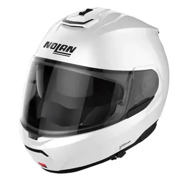 Nolan N100-6 Classic N-COM 005 Metal White Modular Helmet Size XXS