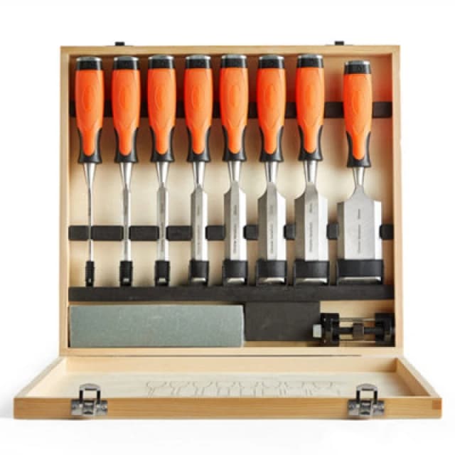 Vonhaus 10Pcs Chisel Set With Storage Case