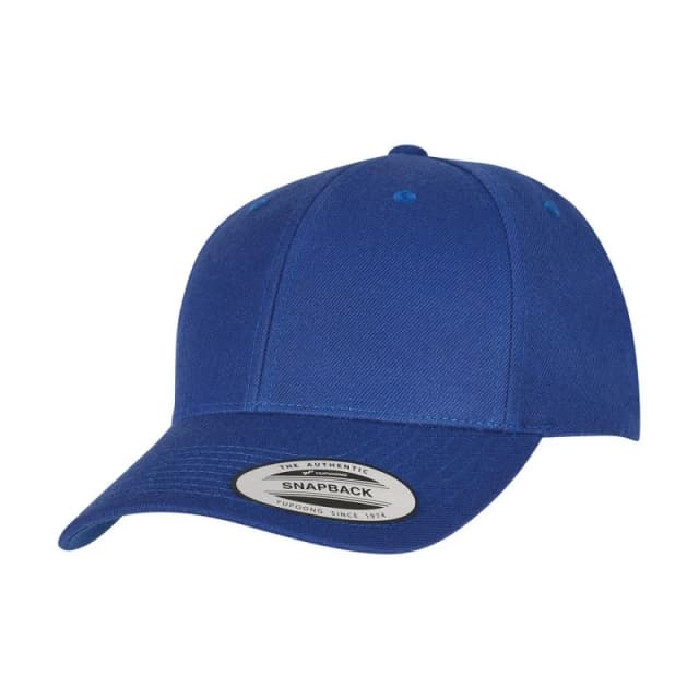 Flexfit Flexfit Men Premium Snapback Cap in Blue Blue One Size Male 5063300286272
