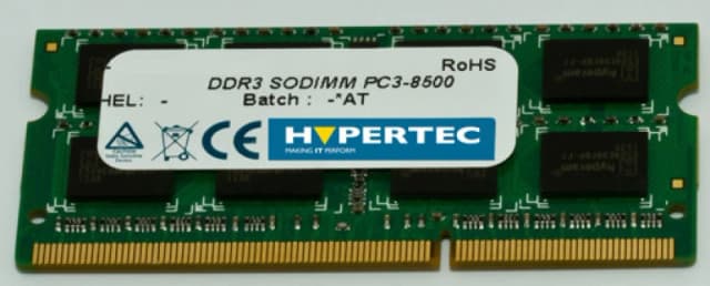 Hypertec 8GB PC3-10600 memory module 1 x 8GB DDR3 1333 MHz