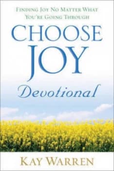 Choose Joy Devotional by Kay Warren Hardback