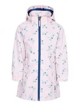 Trespass Girls Frejja Printed Jacket - Pink