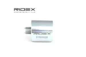 RIDEX Deflection/Guide Pulley, timing belt 313D0028 VW,AUDI,SKODA,Golf IV Schragheck (1J1),Golf V Schragheck (1K1),POLO (9N_),TOURAN (1T1, 1T2)