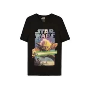 Star Wars T-Shirt Yoda Poster Size L