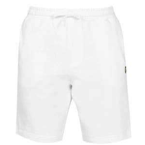 Lyle and Scott and Scott Fleece Shorts - White 626