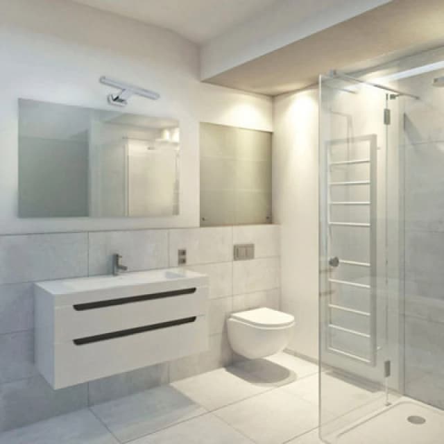 Milagro 30cm Wall Lamp Shine Chrome 7W Led