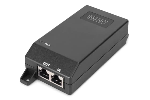 Digitus Gigabit Ethernet PoE+ injector. 802.3at. 30 W