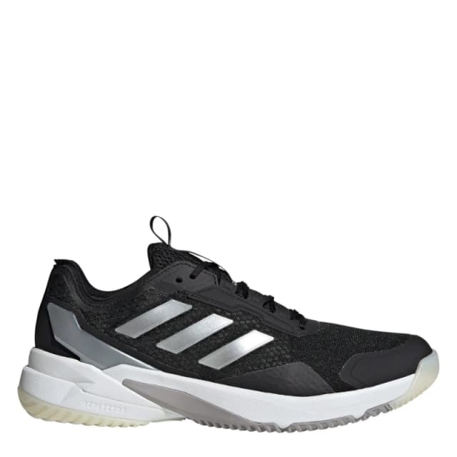 adidas Crazyflight 6 Indoor Shoes Womens Wte/Slvr/Blk female 5 (38)