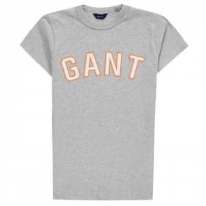 Gant Casual T-Shirt - Light Grey 94