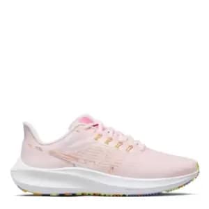 Nike Air Zoom Pegasus 39 Premium Womens Road Running Shoes - Pink