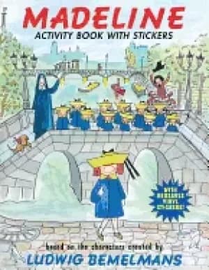 madeline activity book with stickers
