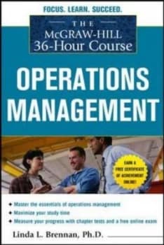 Mcgraw-Hill 36-Hour Course Operations Management by Linda L Brennan Paperback