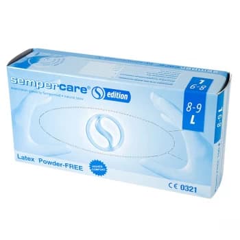 Wallace Cameron Disposable Large Latex Gloves Pack of 100 2603006