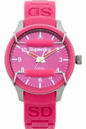 Ladies Superdry Scuba Mirror Watch SYL136R