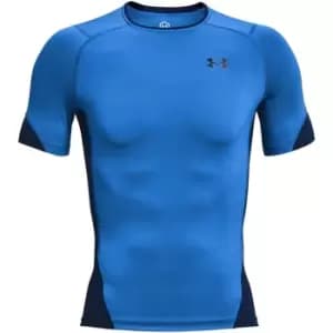 Under Armour Rush 2 Compression T Shirt Mens - Blue