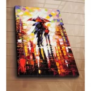 70100C-047 Multicolor Decorative Canvas Painting