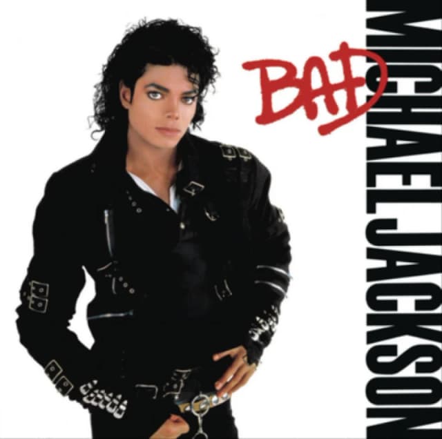 Michael Jackson Bad CD Silver unisex