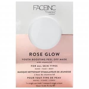 FACEINC by nails inc. Rose Glow Peel Off Pod Mask 10ml