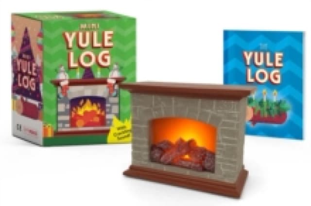 Mini Yule Log : With crackling sound! Multiple-component retail product