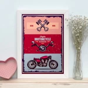 BC1090871408810 Multicolor Decorative Framed MDF Painting