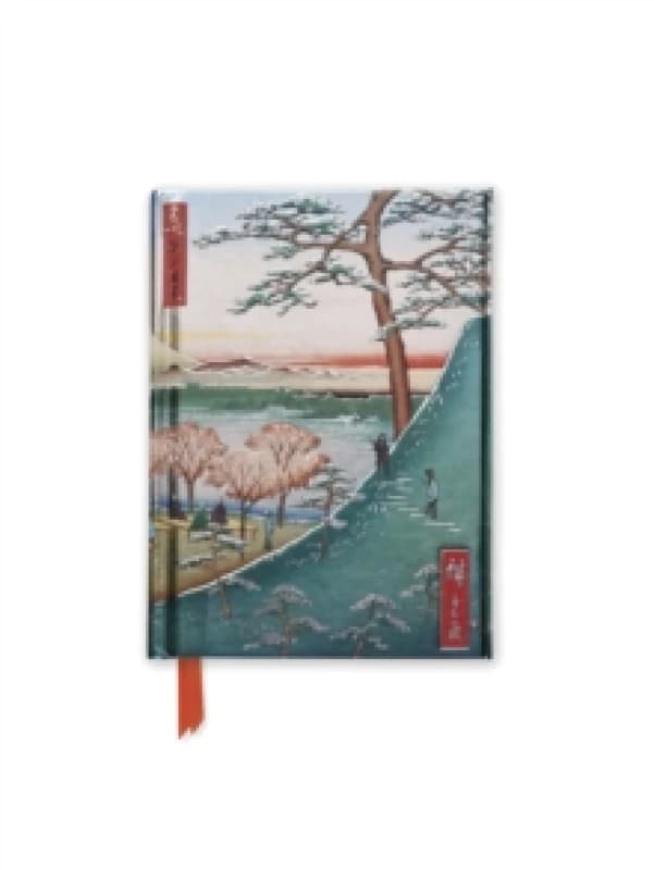 Utagawa Hiroshige: Meguro (Foiled Pocket Journal) Notebook / blank book