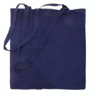 Shugon Guildford Cotton Shopper/Tote Shoulder Bag - 15 Litres (One Size) (Navy Blue)
